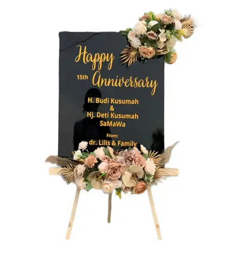Papan Bunga Akrilik Blindungan